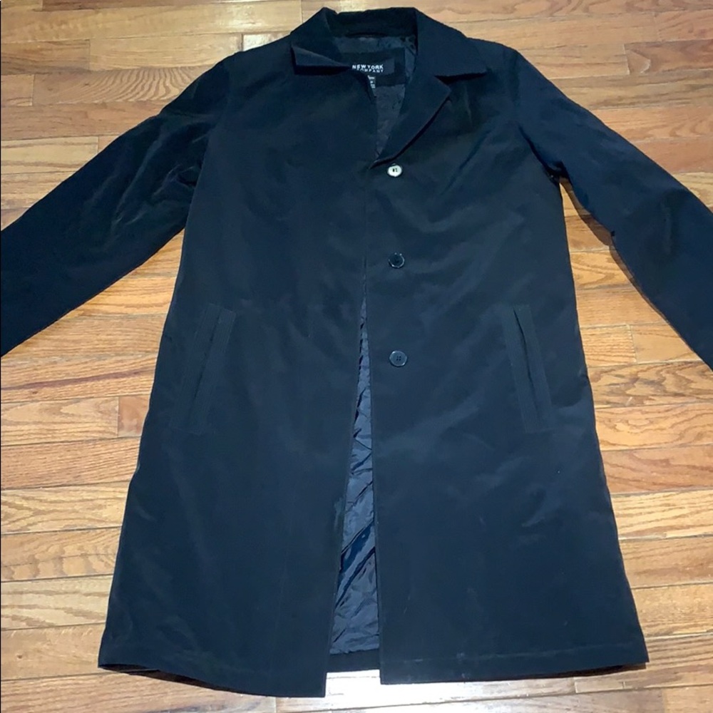 Warm, long jacket!
